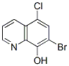 7-溴-5-氯-8-羟基喹啉结构式_7640-33-7结构式