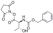 N-羟基琥珀酰亚胺-Z-L-苏氨酸酯结构式_76401-90-6结构式