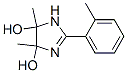 (9ci)-4,5-二氢-4,5-二甲基-2-(2-甲基苯基)-1H-咪唑-4,5-二醇结构式_764595-76-8结构式