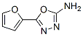5-(2-furyl)-1,3,4-oxadiazol-2-amine Structure,7659-06-5Structure