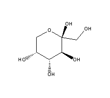 beta-D-Fructopyranose Structure,7660-25-5Structure