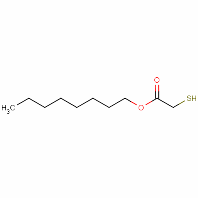 n-辛基酯硫代乙醇酸结构式_7664-80-4结构式