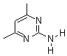 2-氨基-4,6-二甲基嘧啶结构式_767-15-7结构式