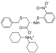 N-(2-硝基苯基亚磺酰)-s-苄基-l-半胱氨酸二环己胺结构式_7675-65-2结构式