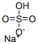 硫酸氢钠结构式_7681-38-1结构式