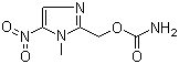 罗硝唑结构式_7681-76-7结构式