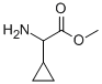 甲基-2-氨基-2-环丙基乙酸酯结构式_768356-83-8结构式