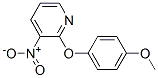2-(4-Methoxyphenoxy)-3-nitropyridine Structure,76893-48-6Structure