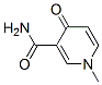 1-甲基-4-氧代-吡啶-3-甲酰胺结构式_769-49-3结构式
