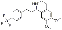 6,7-二甲氧基-1(S)-[2-[4-(三氟甲基)苯基]乙基]-1,2,3,4-四氢异喹啉结构式_769172-81-8结构式