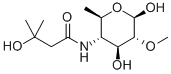 N-[(3S,6R)-4,6-二羟基-5-甲氧基-2-甲基-四氢吡喃-3-基]-3-羟基-3-甲基-丁酰胺结构式_769959-88-8结构式