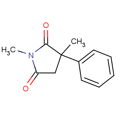 Methsuximide Structure,77-41-8Structure