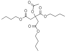 乙酰柠檬酸三丁酯结构式_77-90-7结构式