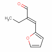 2-(2-呋喃亚甲基)-丁醛结构式_770-27-4结构式