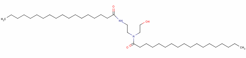 n-(2-羟基乙基)-n-[2-[ (1-氧代十八基)氨基]乙基]-十八烷酰胺结构式_7709-17-3结构式