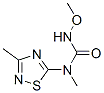 Urea, n-methoxy-n-methyl-n-(3-methyl-1,2,4-thiadiazol-5-yl)- (9ci) Structure,771427-25-9Structure