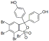 3,4,5,6-四溴酚磺酞结构式_77172-72-6结构式