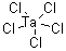 氯化钽结构式_7721-01-9结构式