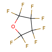 Octafluorotetrahydrofuran Structure,773-14-8Structure