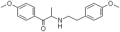 2-(4-Methoxyphenethylamino)-1-(4-methoxyphenyl)propan-1-one Structure,773045-10-6Structure