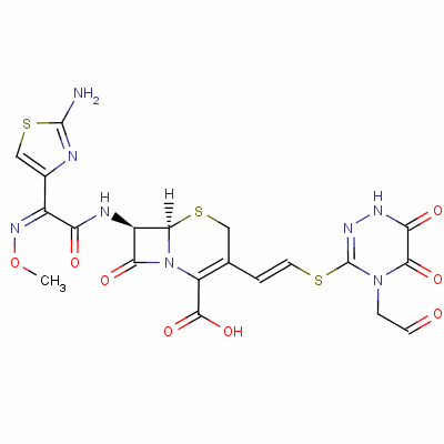 头孢噻林结构式_77360-52-2结构式