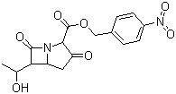 6-(1-羟乙基)-3,7-二氧代-1-氮杂双环[3.2.0]庚烷-2-甲酸 (4-硝基苯基)甲基酯结构式_77449-43-5结构式