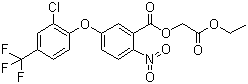 Fluoroglycofen-ethyl Structure,77501-90-7Structure
