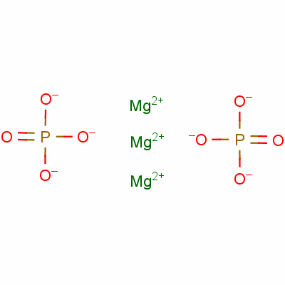 磷酸三镁结构式_7757-87-1结构式