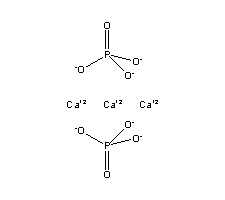 磷酸钙;磷酸三钙结构式_7758-87-4结构式