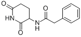 3-苯基乙酰基氨基-2,6-哌啶二酮结构式_77658-84-5结构式