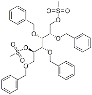 2,3,4,6-四-O-苄基-1,5-二-O-甲烷磺酰基-D-山梨糖醇结构式_77698-99-8结构式