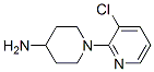 4-氨基-1-[(3-氯-2-吡啶基)]哌啶结构式_777009-05-9结构式