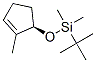 (9CI)-(1,1-二甲基乙基)二甲基[[(1R)-2-甲基-2-环戊烯-1-基]氧基]-硅烷结构式_777076-74-1结构式