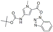 4-叔丁氧羰氨基-1-甲基-1H-吡咯-2-苯并噻唑羧酸甲酯结构式_77716-16-6结构式