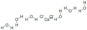 氯化钙(六水)结构式_7774-34-7结构式