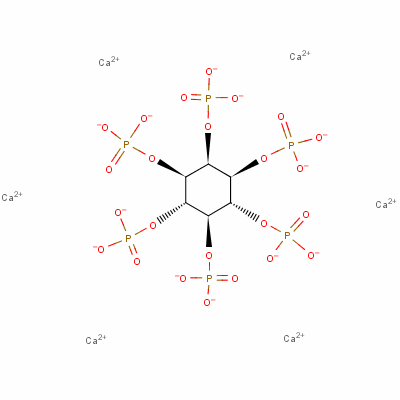 肌醇六磷酸钙结构式_7776-28-5结构式