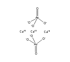 砷酸钙结构式_7778-44-1结构式