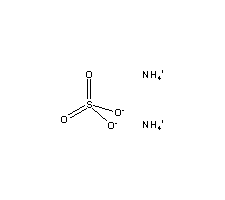 硫酸铵结构式_7783-20-2结构式