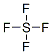 四氟化硫结构式_7783-60-0结构式