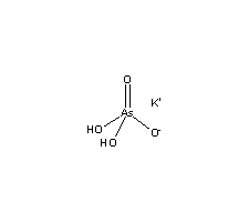 砷酸钾结构式_7784-41-0结构式