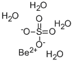 硫酸铍结构式_7787-56-6结构式