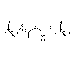 重铬酸铵结构式_7789-09-5结构式