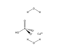 磷酸氢钙结构式_7789-77-7结构式