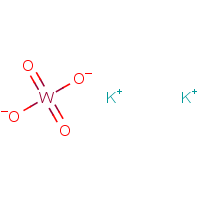 钨酸钾结构式_7790-60-5结构式