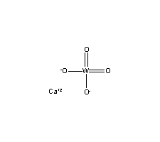 钨酸钙结构式_7790-75-2结构式