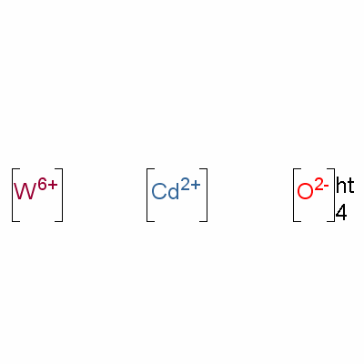 镉钨氧化物结构式_7790-85-4结构式