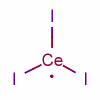 碘化铈(III )结构式_7790-87-6结构式