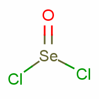 亚硒酰氯结构式_7791-23-3结构式