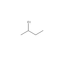 氯代仲丁烷结构式_78-86-4结构式