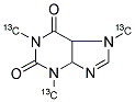 咖啡因(三甲基-13C3)结构式_78072-66-9结构式